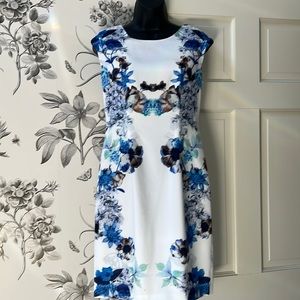 Cute short sleeve floral dress